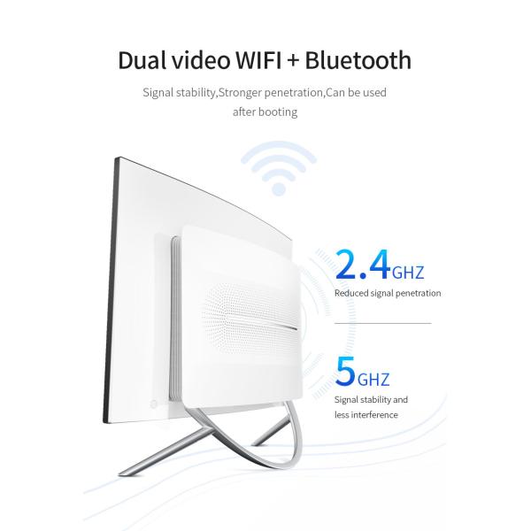 Signal Stability SSD 240G 27 Inch AIO PC Micro Edge Thin 3mm