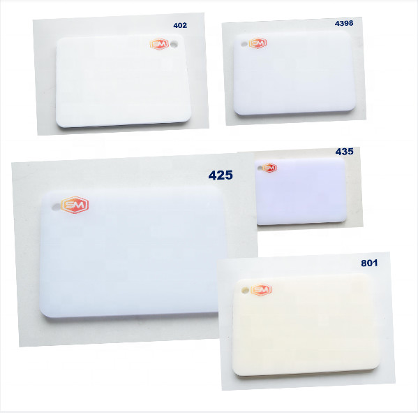 Scratch Resistant Colored Cast Acrylic Sheets Cast Forming For Different Customer Requirements