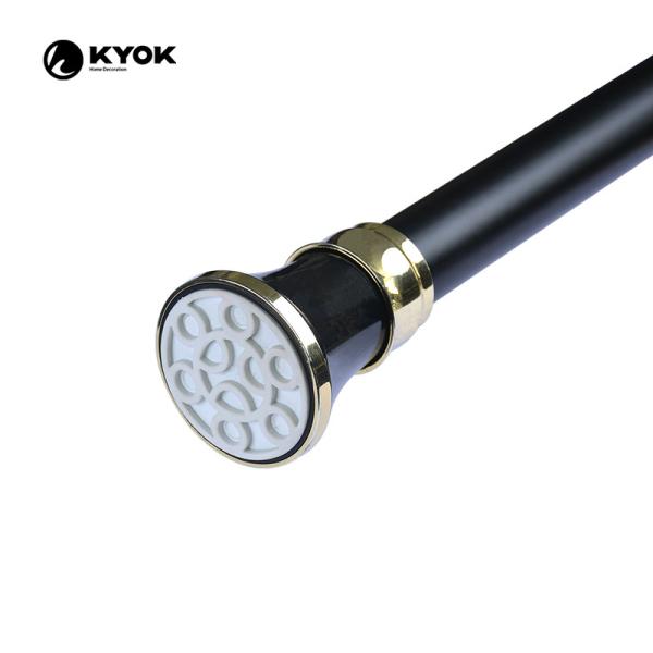 Stainless Steel Shower Curtain Rod Tool Free Install Adjustable Shower Pole