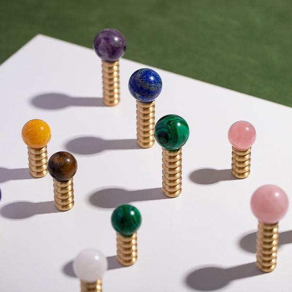 44*14mm Solid Brass Hanger For Coat Golden Clothes Hook Secure Single Towel Hook