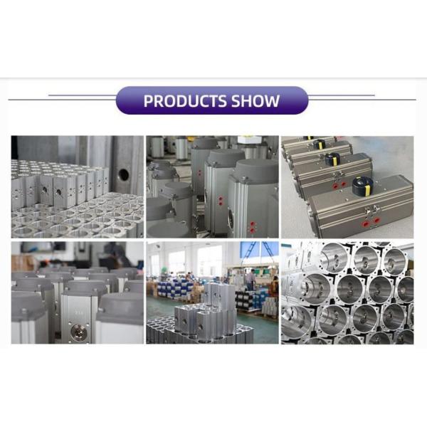 Single Action Pneumatic Valve Actuator Spring Return Simple Effect Pneumatic Actuator