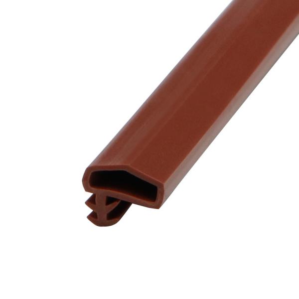 OEM Wooden Door Seal Strip Pvc Door Weatherstrip Side Groove Type A Shaped