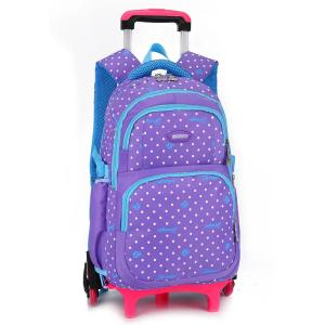 Cheap Antiwear Travel School Trolley Bag For Kids Moistureproof Multiscene wholesale
