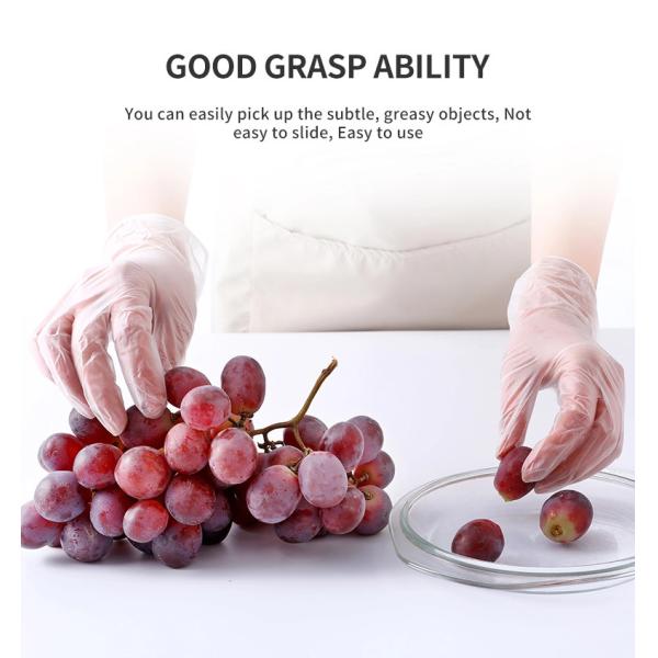 Disposable Vinyl Examination Gloves Powder Free 3.0g 3.5g 4.0g 4.5g