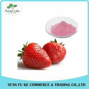 Cheap Food Ingredients Freeze Dried Strawberry Fruit Powder from China wholesale