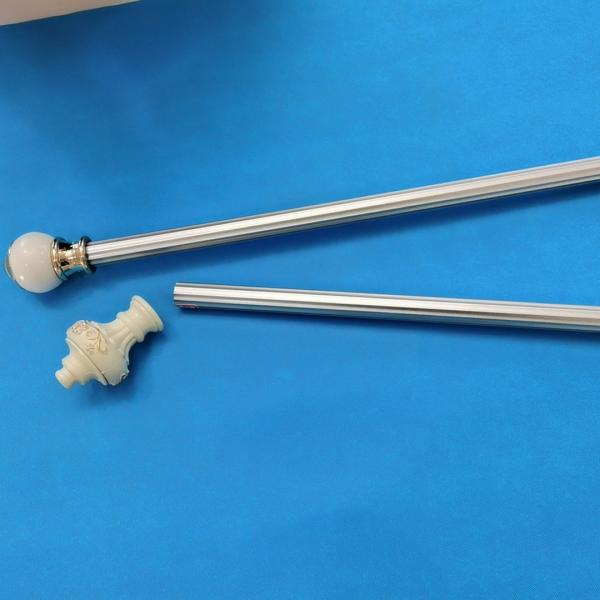 6.7 Metre 26mm Zinc Alloy Steel Pipe Curtain Rods