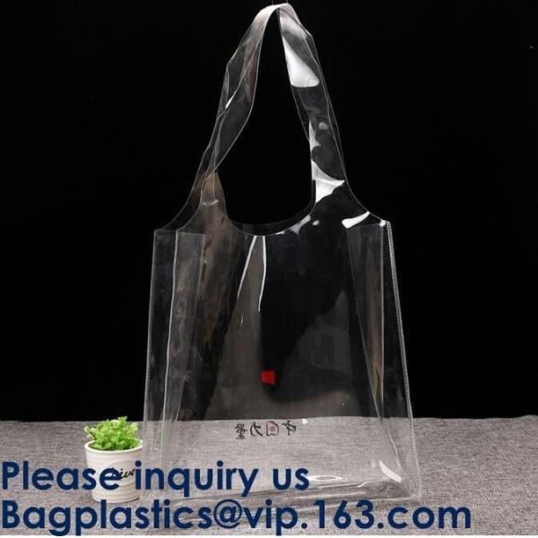 Fashion Neoprene Shopping Beach Tote Bag, Custom Waterproof Outdoor Beach Bean Bag, Promotional Clear Beach Bag