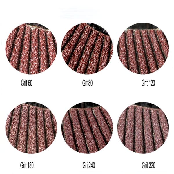 EN12413 125mm Ceramic Sandpaper Metal Flap Discs 5 Inch