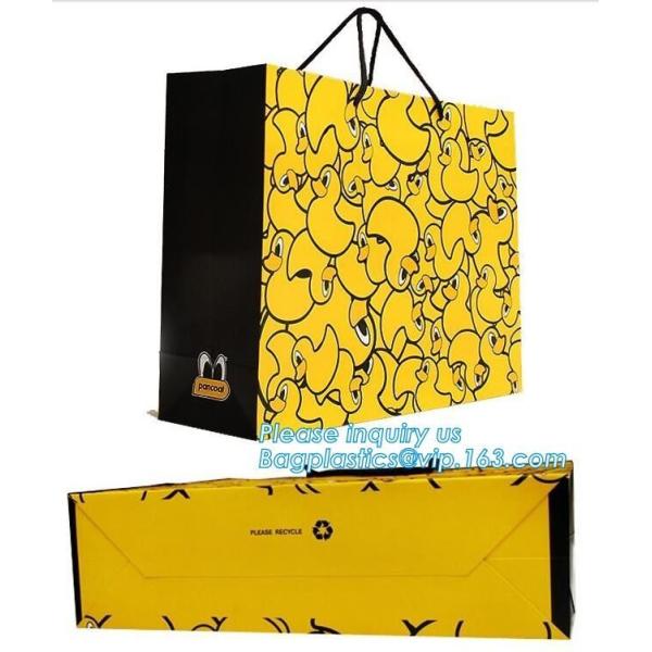 MULTIPURPOSE Holiday Gift Bags Shopping CMYK Eco Retail Packaging 100% Recyclable Kraft Paper Wedding Welcome Bags