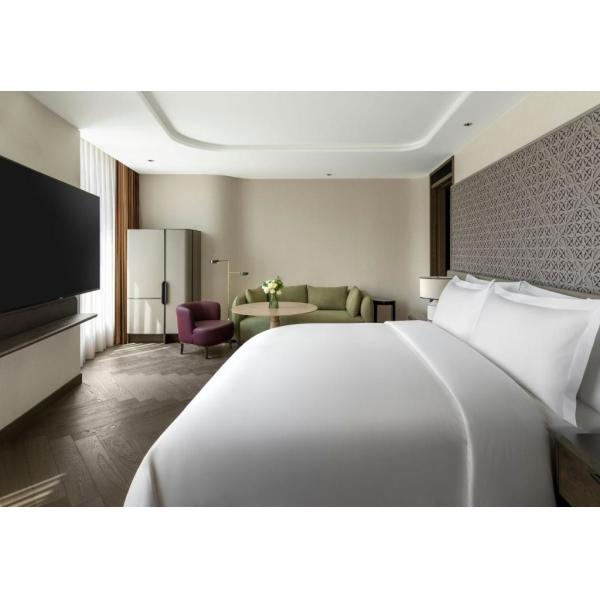 Villa / Apartment / Hotel Furnitures Wooden Structures And Texture Furniture Sets