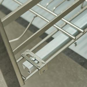 Cheap Luxury 862mm Modular Cabinet Accessories Stainless Steel Drawer Basket wholesale