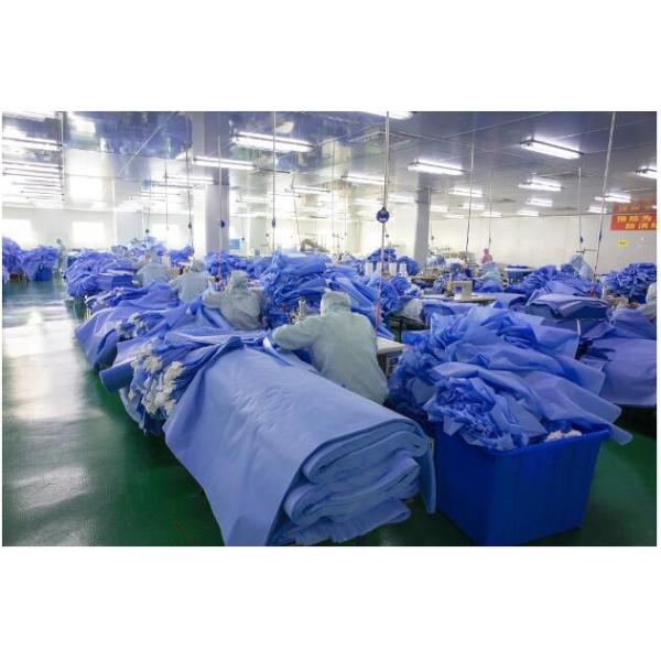 Medical Disposable Protective Clothing Chemical Resistant With CE FDA Certification