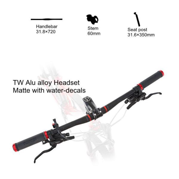 Mantis 2.0 6061 Aluminum Alloy Bicycle With Hydralic Disc Brake