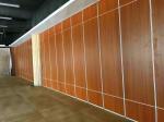 Floor To Ceiling Conference Room Movable Partition Wall With MDF Melamine