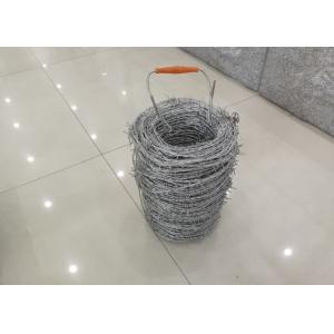 Safety Fence 1.6mm Galvanized Barbed Wire Livestock Fence Panels