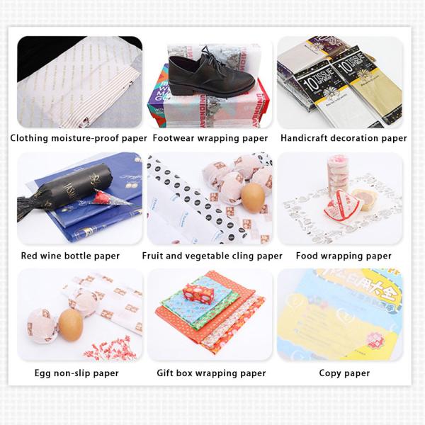 Virgin Pulp Multicolor Wrapping Paper