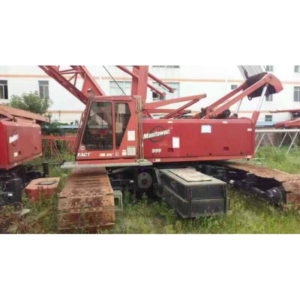 250T used crawler crane manitowoc 2004 Fully Hydraulic Crawler Crane
