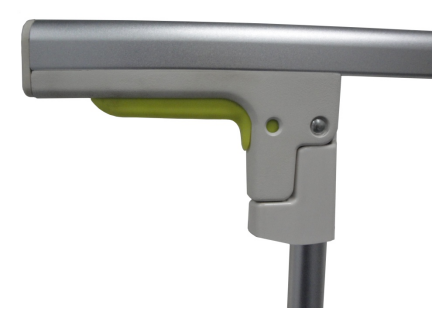 Square Epoxy Coated 2160mm All Electric Hospital Bed