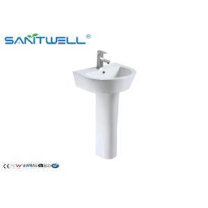 Cheap Modern OEM Bathroom Ceramic Pedestal Hand Wash Basin Temperature &gt; 1280 °C wholesale