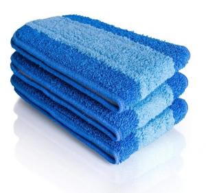 Cheap 46x13CM Commercial Microfiber Cleaning Mop Pads Hypoallergenic Machine Washable wholesale