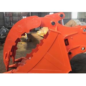 Cheap Alloy Steel Excavator Thumb Bucket Facilitates Cleaning And Leveling wholesale