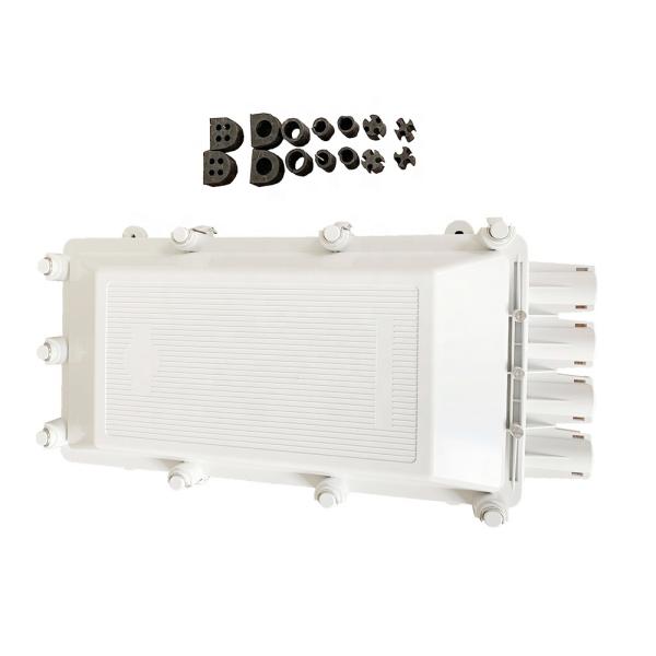 IP67 Waterproof Fiber Optic Splice Closure Cajas Nap Box 256 Core RoHS Approval