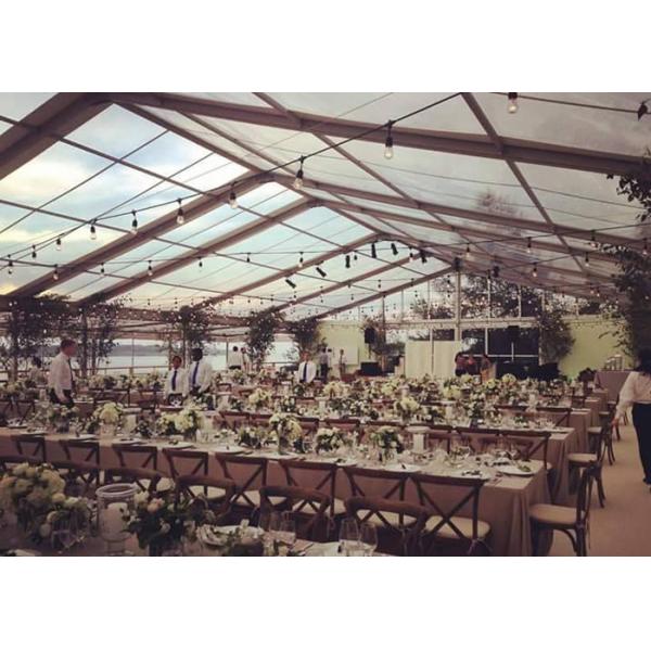 850g/Sqm Transparent Marquee Tent