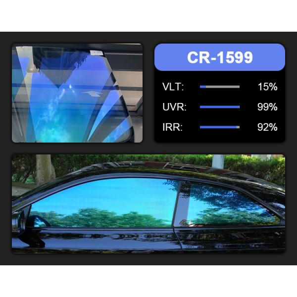 Decorative Solar Film Anti Glare Red Color CR-8065 Chameleon Car Window Film Tint Rainbow