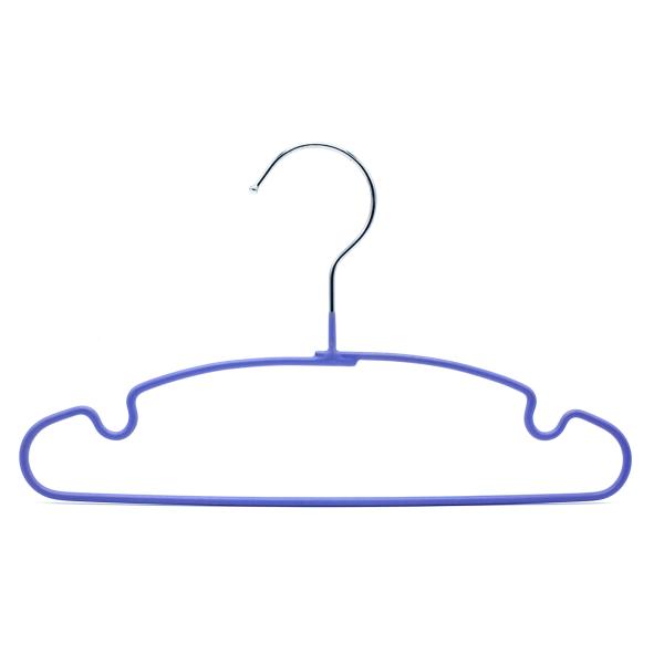 Multipurpose Non Slip Round Shoulders Extra Thick Wire Chrome Wire Hangers