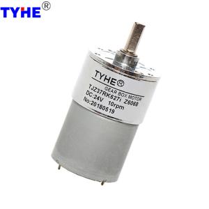 Cheap Low Backlash 37mm Gearbox 6 Volt 12v 24v 1000rpm 20 Rpm 5 Watt 10w High Torque Low Rpm Micro Dc Geared Motor wholesale