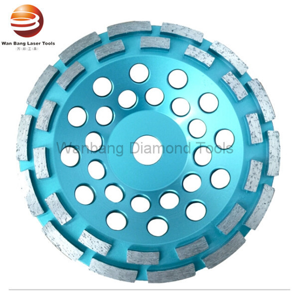 Double Row 100mm 150mm Concrete Cup Grinding Wheels