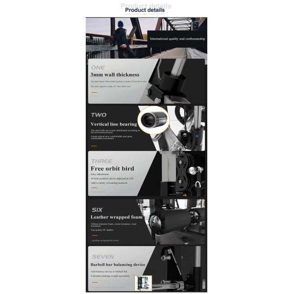 Gym Fitness Machine Wall Rack Weight Lifting Power Racks Wall Mounted