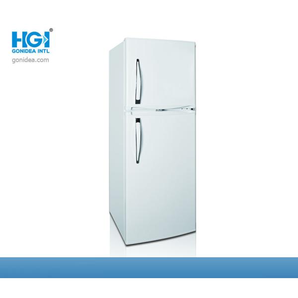 220 Liter Manufacturers Glass Door Top Freezer Refrigerator For Home
