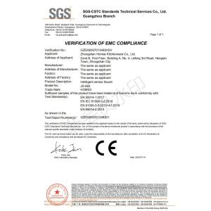 Zhongshan Homes Kitchenware Co., Ltd. Certifications