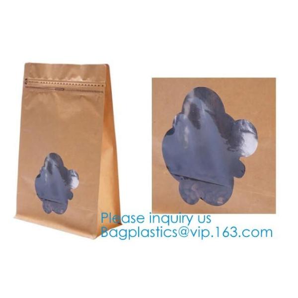 Printed Waterproof Zipper Stand Up Aluminum Foil Bag For Pet Food Laminated Bags, Polypropylene Pouches, Aluminum Foil B