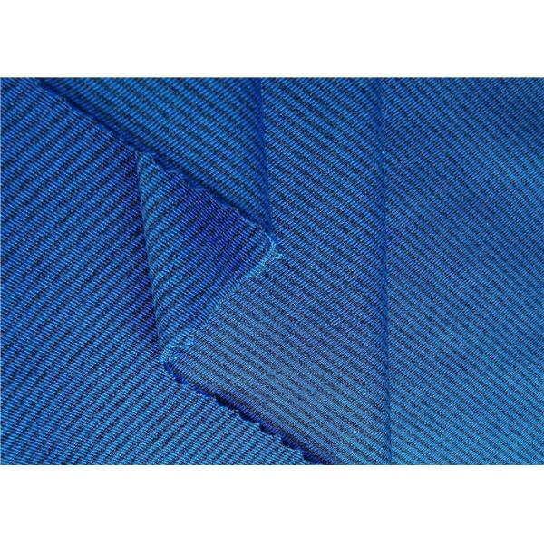 Anti Static Stripe 28G Polyester Spandex Fabric