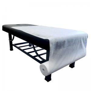 Cheap SMS AAMI Disposable Bed Sheet SMMS Medical Table Cover Bedsheet wholesale