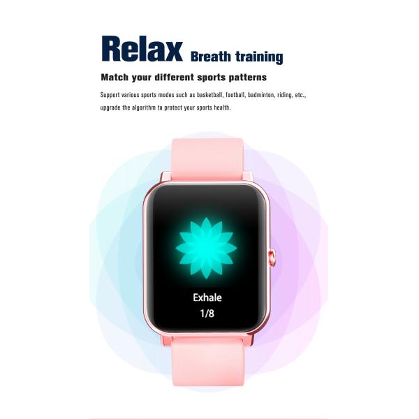 Arc Screen IP68 Waterproof Smart Watch 200 MAh For Heart Rate Temperature