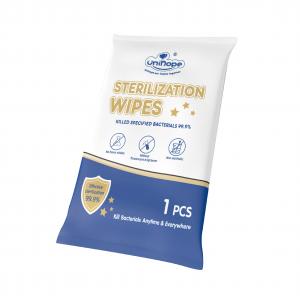 Cheap 40g Antibacterial Sanitizing Wet Wipes Individual Package for Effective Hand Cleaning wholesale