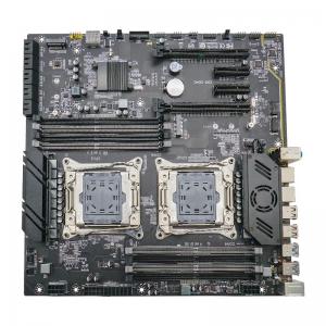 Cheap High Performance X99 Dual CPU/Socket Motherboard Xeon E5 LGA2011-3 Dual Channel DDR4 Max 256G For Server Motherboard wholesale