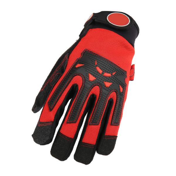 Nitrile Mens Safety Hand Gloves Comfortable Fit Dexterous Durable Impact Protection