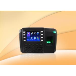Color TFT Screen Fingerprint Access Control System TCP / IP USB RS232 / 485