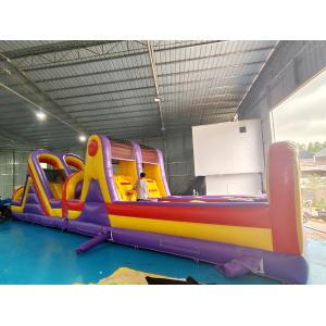 Cheap Pvc Tarpaulin Inflatable Obstacle Courses Outdoor Backyard Fun Run Sport For Toddler wholesale