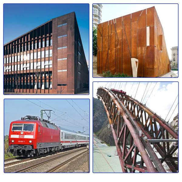 ASTM Corten A Steel Plate 10mm Thick Hot Rolled Corten Steel Sheet