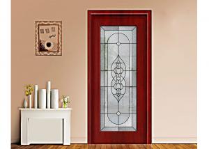 China Art Building Decorative Patterned Glass Panels / Decorative Panels For Doors on sale