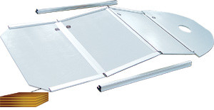 PVC 430 Cm Inflatable Sport Boat Easy Take Against Abrasion With Foot Pump