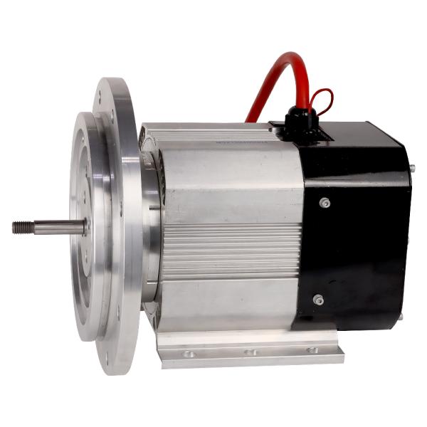 Air Cooled 380VAC 7.5kw 24000rpm High Speed Synchronous Permanent magnet Motor