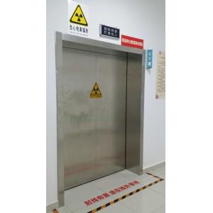 Metal Lead Radiation Protection Door / Steel Screen Door Mobile Horizontal