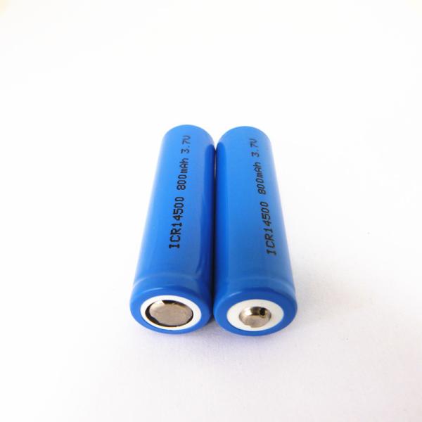 1 Slot Seat Type 14500 Li Ion Battery Charger , Portable Flashlight Battery Charger