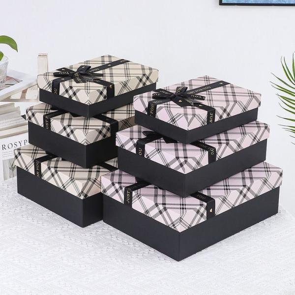Customized Cardboard Paper Packaging Gift Jewelry Box with Foam Insert and 100% Recycled Material Paper